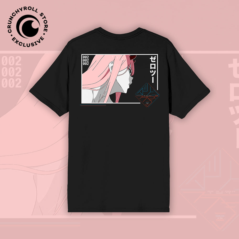 DARLING in the FRANXX - Zero Two Framed Kanji T-Shirt - Crunchyroll Exclusive! image count 0